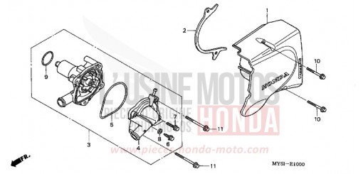 POMPE A EAU CB500S2 de 2002